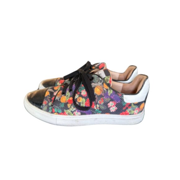 Isa Tapia Floral Sneakers - Women's size 9 - Picture 1 of 2